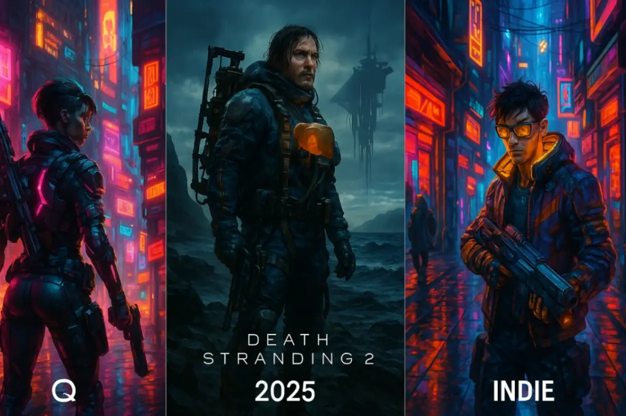 Киберпанк-шутеры 2025: La Quimera, Death Stranding 2